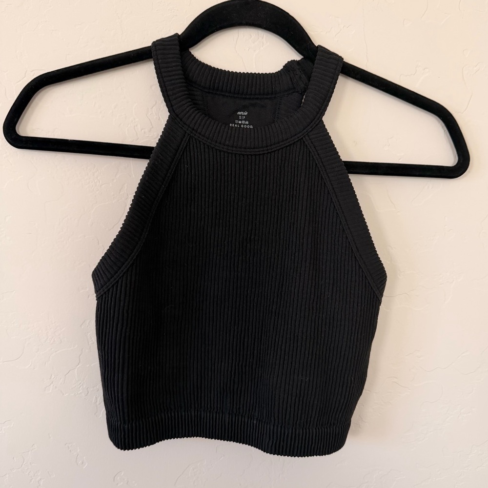 aerie Ribbed Racer Back Size S - Picture 1 of 10